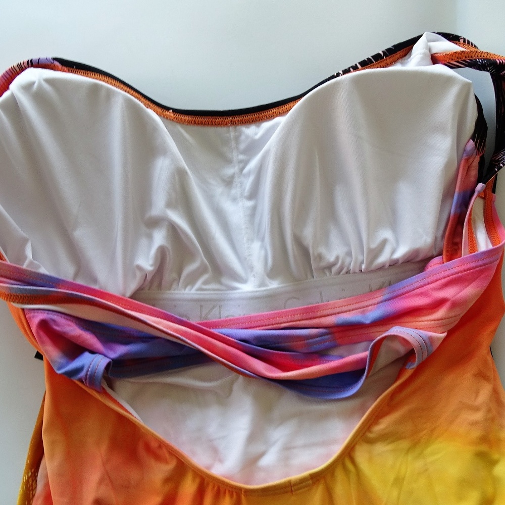 Calvin Klein Multi One Piece Swimsuit NWT - Picture 4 of 4
